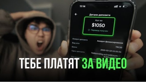Эта схема приносит по 1000$ с 30-секундного видео