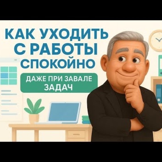 КАК УХОДИТЬ С РАБОТЫ СПОКОЙНО, ДАЖЕ ПРИ ЗАВАЛЕ ЗАДАЧ?