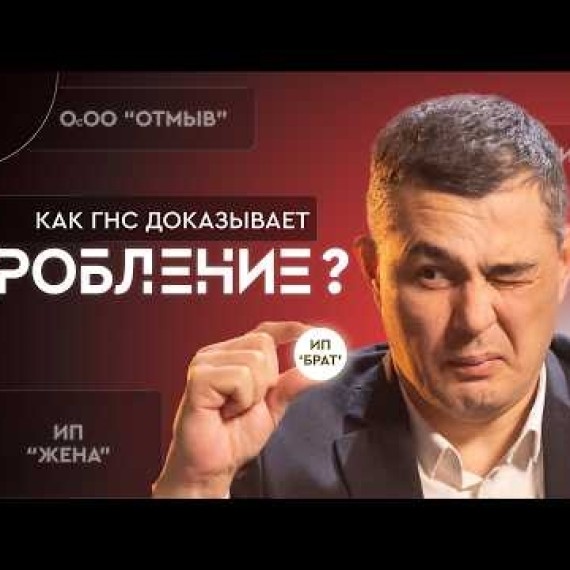 Как ГНС доказывает дробление | Жасалма бизнес бөлүүнүн кесепети кандай?