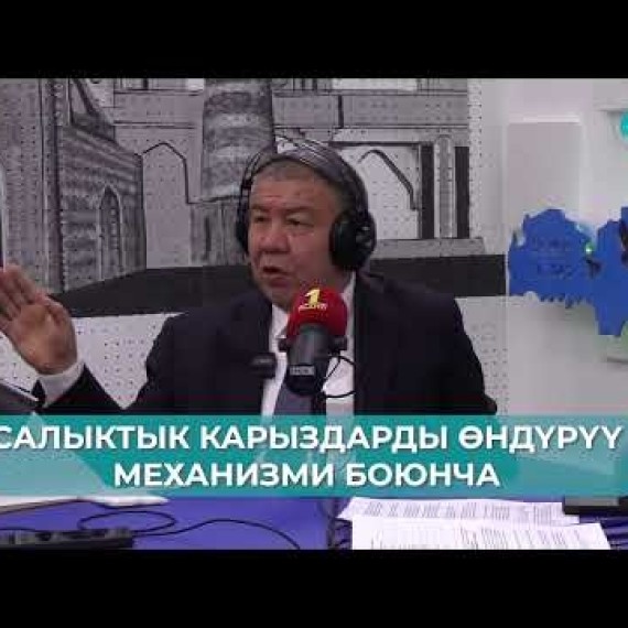 Алмамбет Шыкмаматов таанылган салык карызын банк эсептеринен өндүрүп алуу тартибин түшүндүрдү