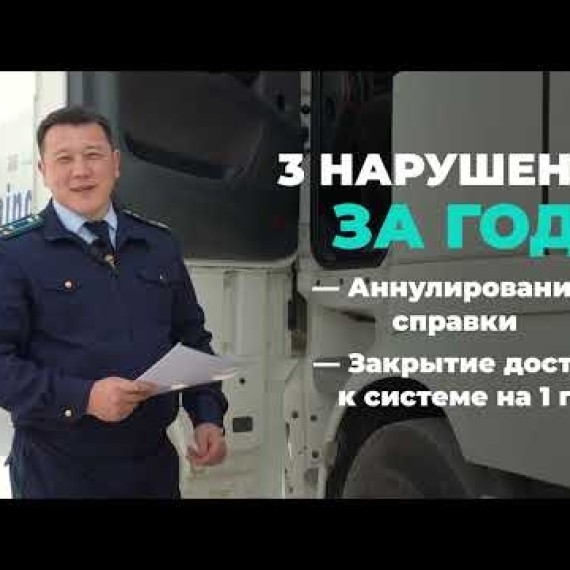 Ограничительные меры за повторные нарушения при импорте товаров | Товарларды импорттоодо кайталанган мыйзам бузуулар үчүн чектөө чаралары